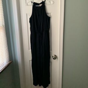 LOFT Navy Blue Jumpsuit